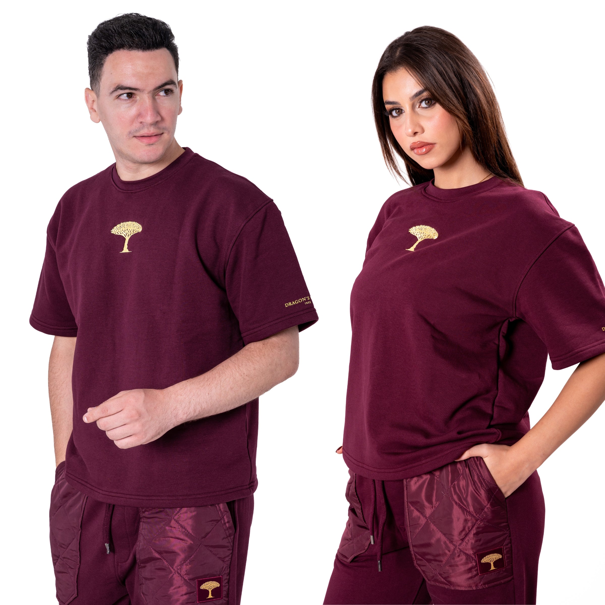 The Lineage T-Shirt (Burgundy)