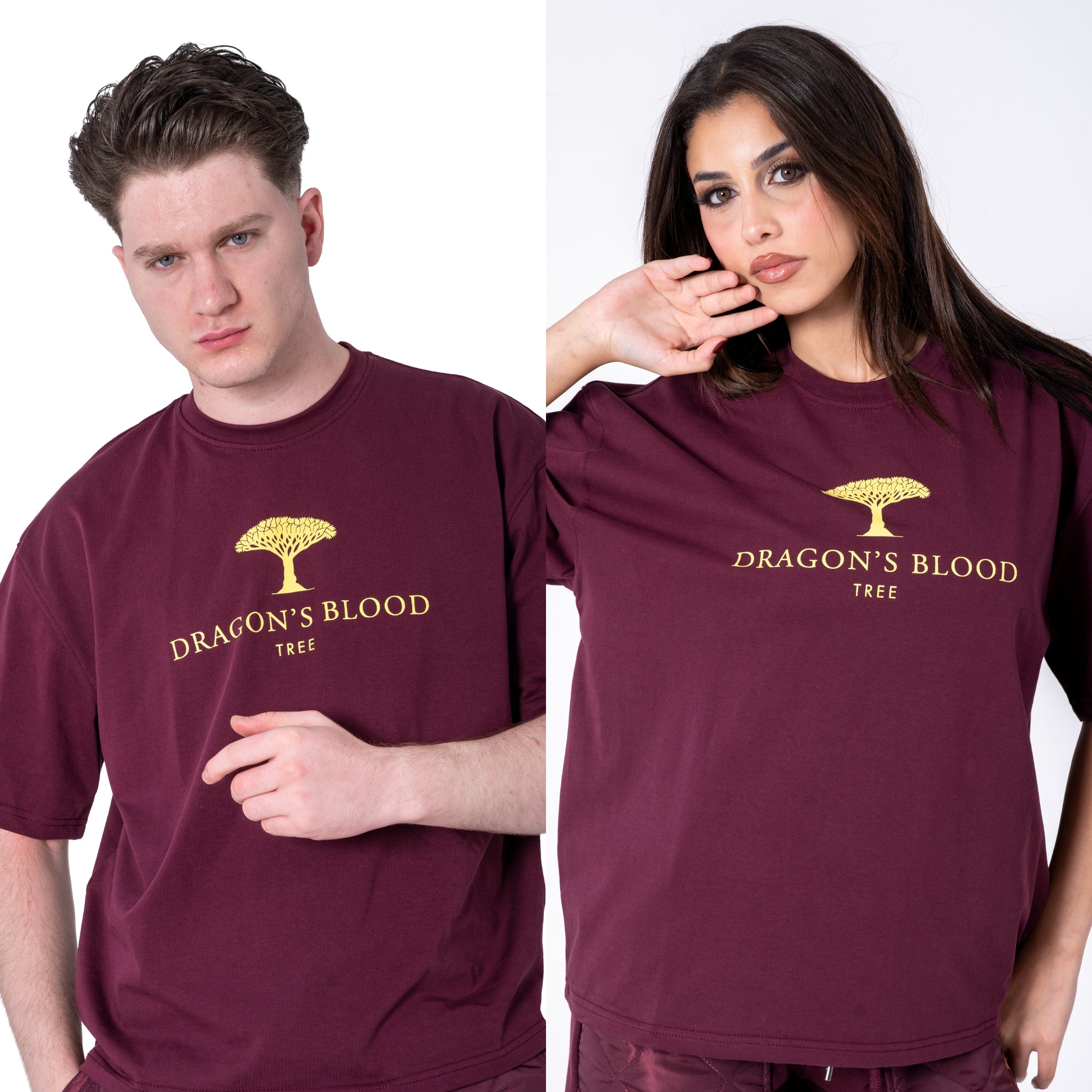 The Signature Statement T-Shirt (Burgundy)