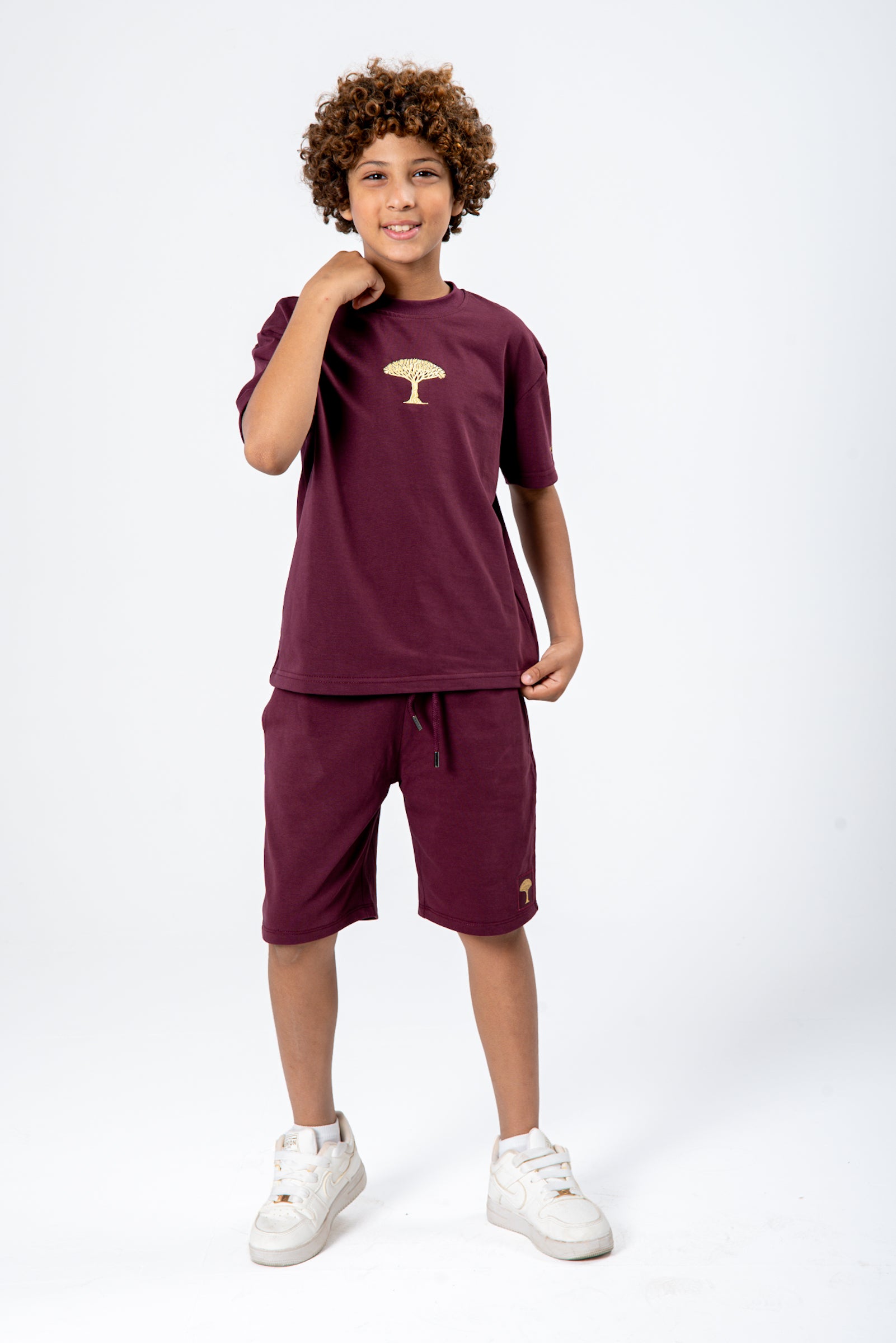 The Lineage Suit Kids (Burgundy)