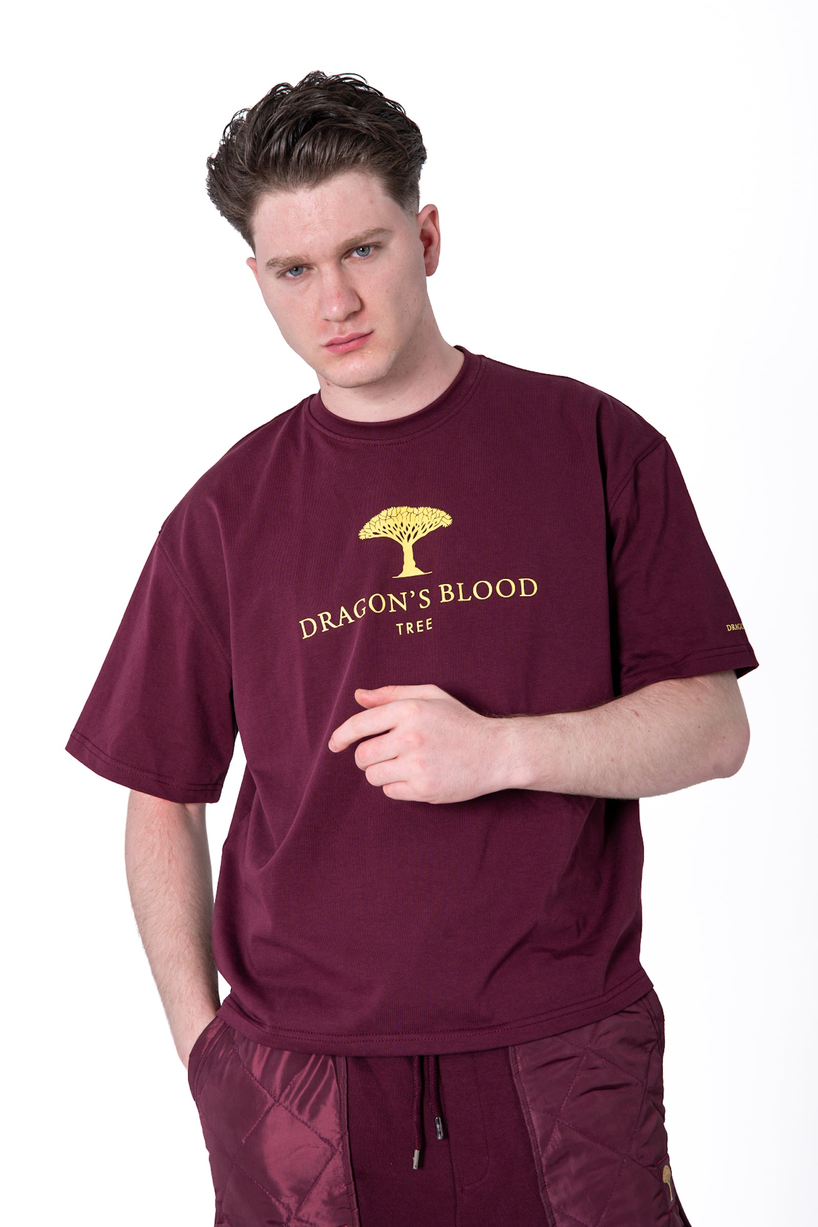 The Signature Statement T-Shirt (Burgundy)